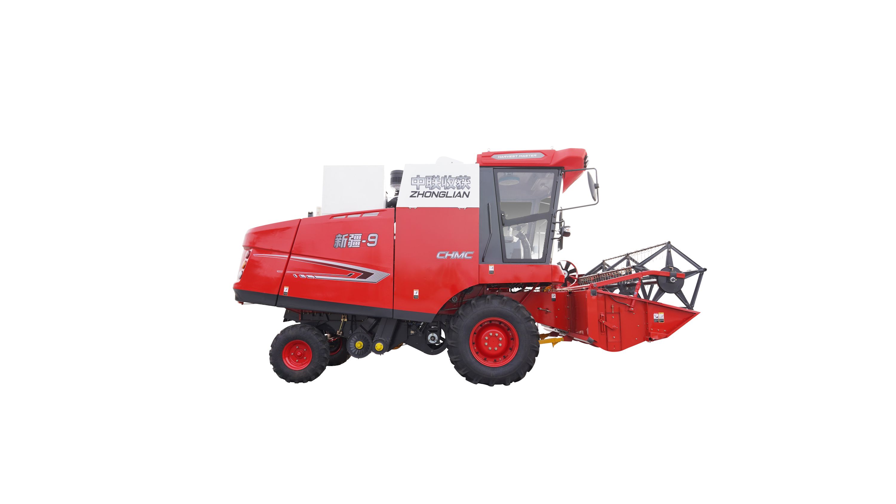New Agricultural Large Harvester Automatic Rice Small Harves